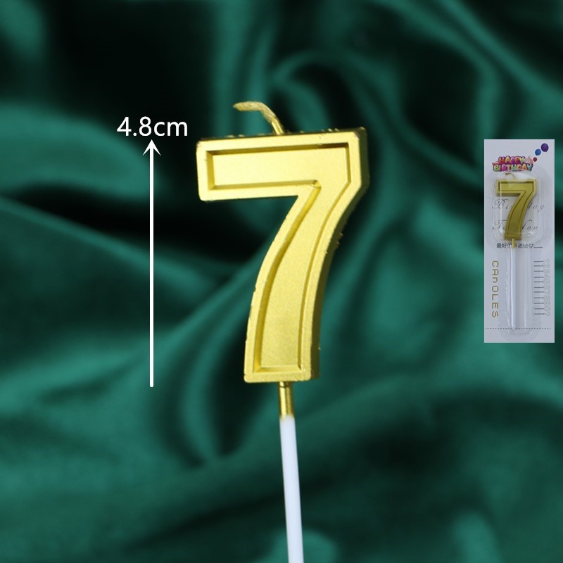 50 velas digitales de oro para el pastel de cumpleaños en caja independiente plata curva decoración de mesa de postres