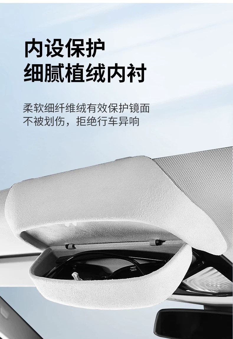 Suitable for 24-26 Models of Bmw I3 Series, 5 Series, X1, Ix3, X4, X5, X7 Car Glasses Case, 6 Series Gt Sunglasses Storage Clip