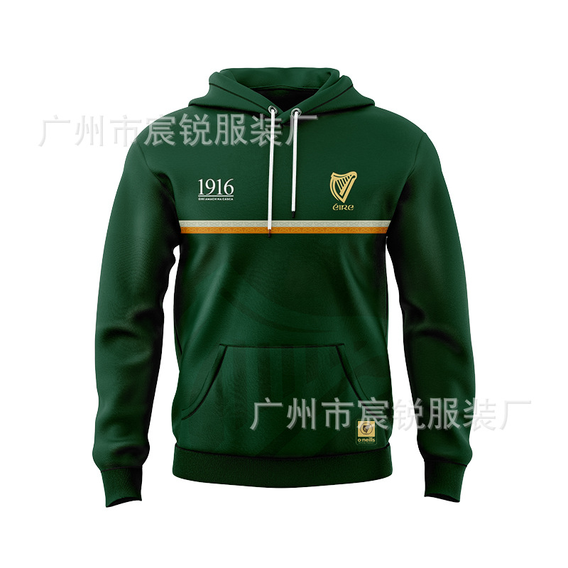 NRL新1916泽西纪念板训练服连帽衫外贸男装欧美运动大码