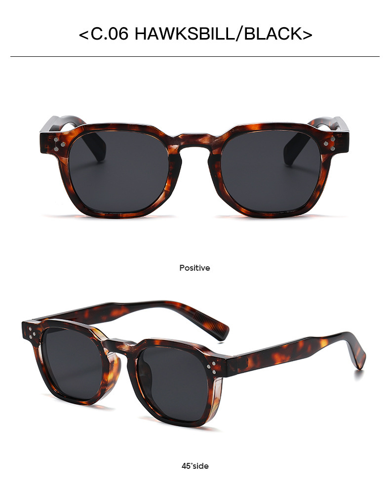 Jett 5169 new round frame mi nail glasses high-grade fashion sunglasses European and American cross-border sunglasses_voghion.com