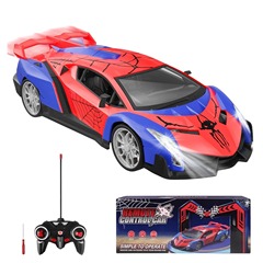 クロスボーダースパイダーリモートコントロールカーレーシングリモートコントロール高速車両ライト付き男の子リモートコントロールカーおもちゃ