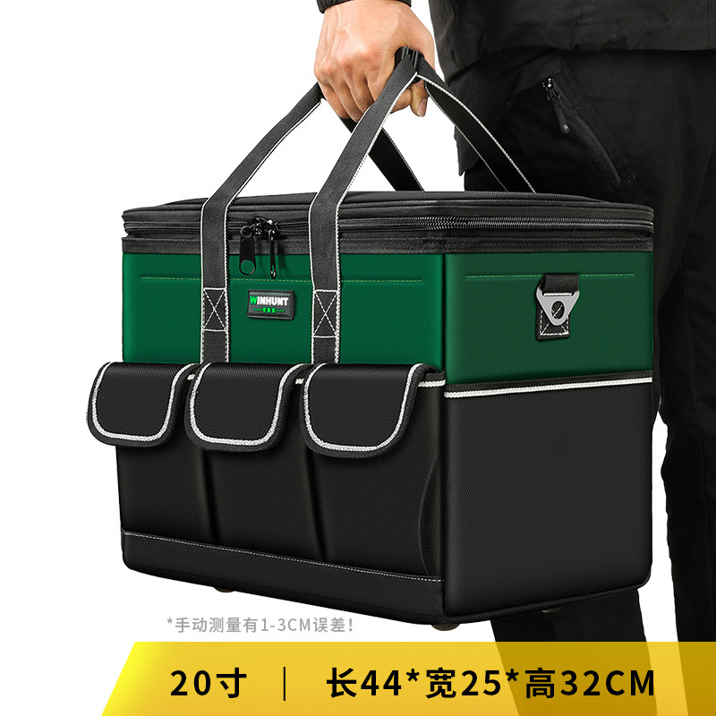 Kit de herramientas especial para electricistas de Changshengke, lona resistente al desgaste gruesa y multifuncional bolsa de herramientas de almacenamiento de hardware