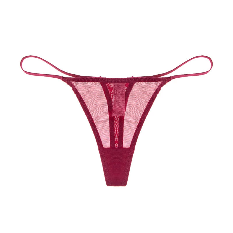 Полупрозрачные сетчатые стринги (VARSBABY) N112XD, ультратонкая низкая талия T-string, нескольких цветов, S–XXL