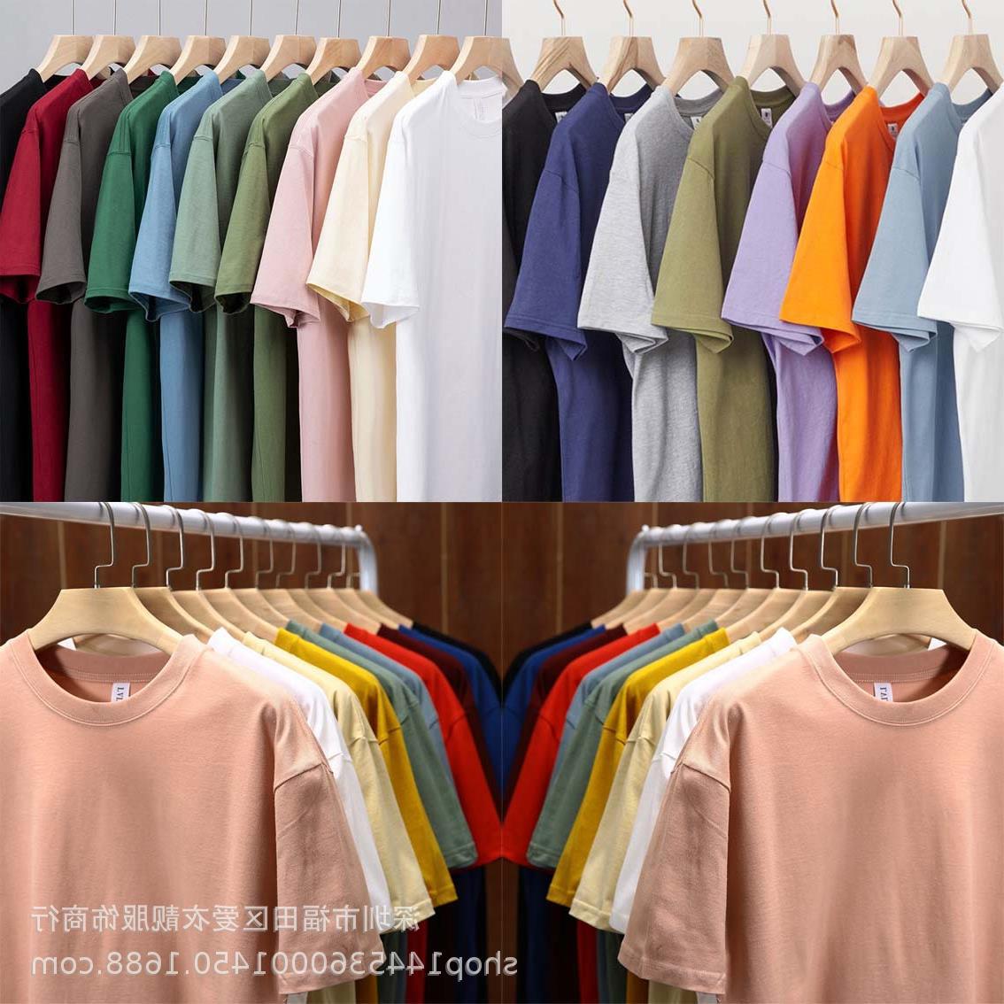 Summer solid short sleeve T-shirt, with short sleeve