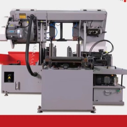 H-33N智能高速锯床数控锯床卧式带锯床供应双立柱全自动带锯床