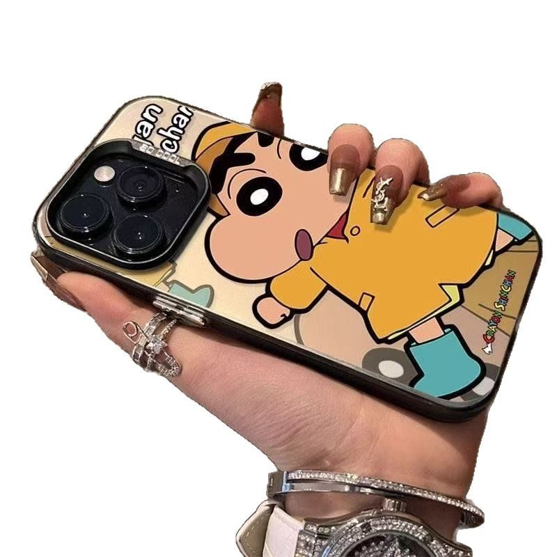 Cute Xiaoxin Adecuado para Apple 16Promax Funda para teléfono móvil Carcasa de gas personalizada iPhone15/14/13 Europa y América 12