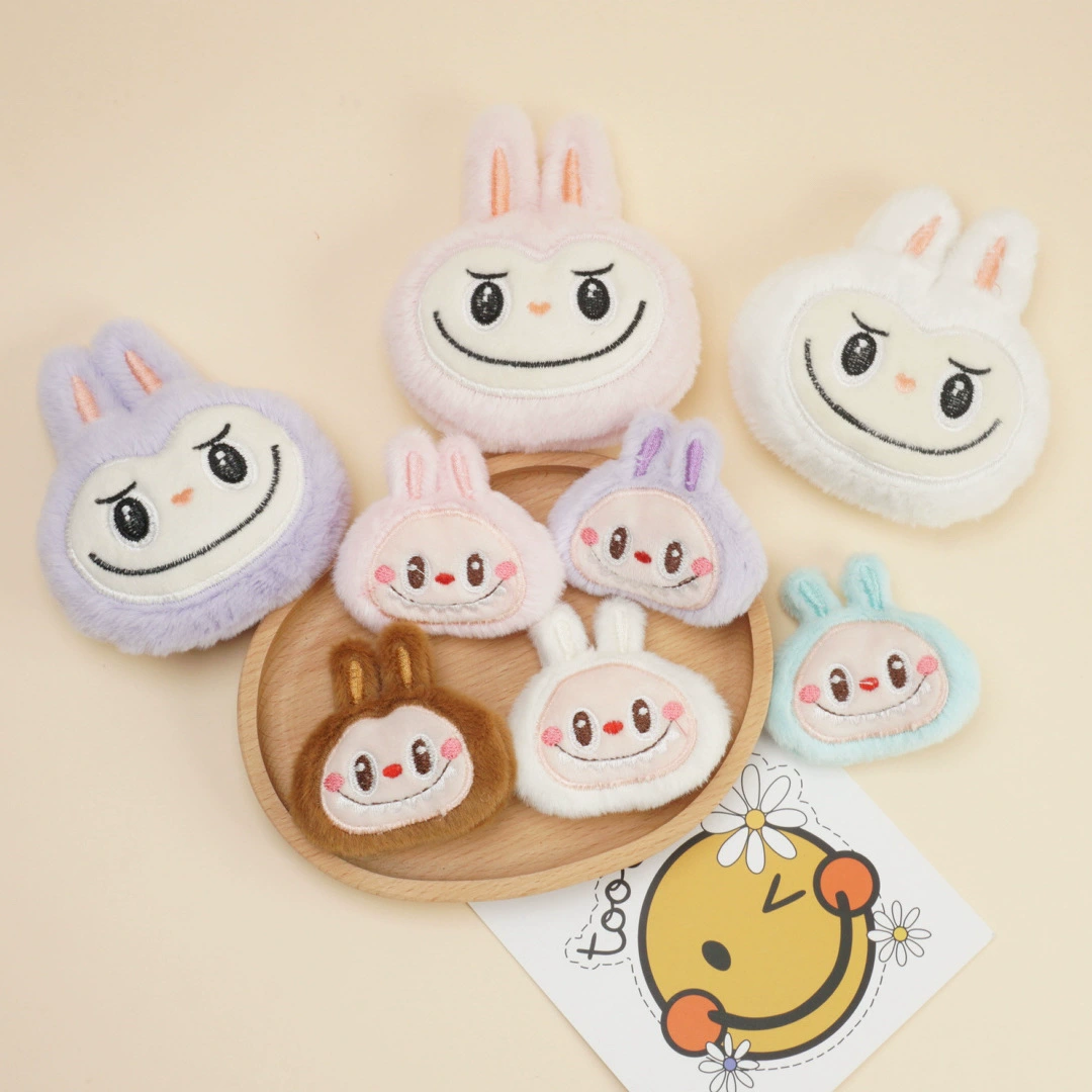 Мультяшный плюшевый брелок-кукла Bubble King Matt, брошь Labubu, аксессуар с пищалкой, ручная работа, DIY аксессуар.