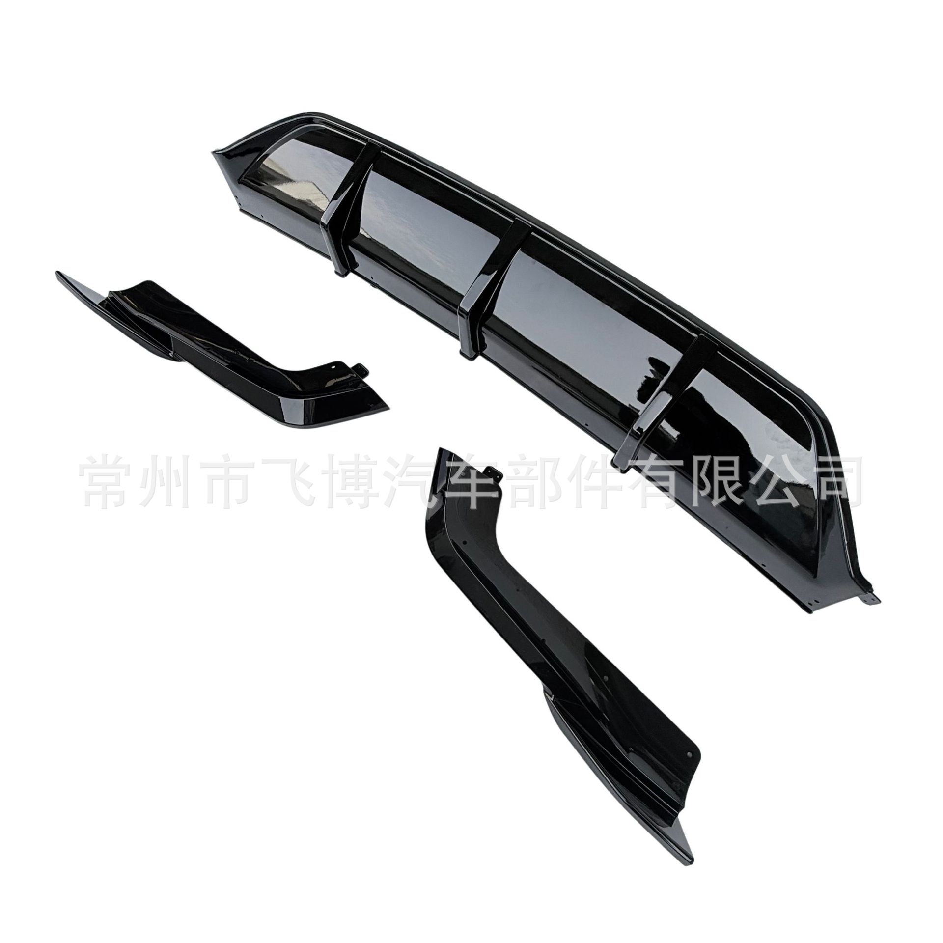 Bmw X5 F15 Special Sports-Style Rear Lip with Exhaust Tailpipe, Rear Bumper Spoiler, Modified Body Kit
