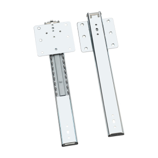 Flip-up hidden swing door slide rail laundry cabinet door cabinet pocket door top plug-in rail hardware accessories