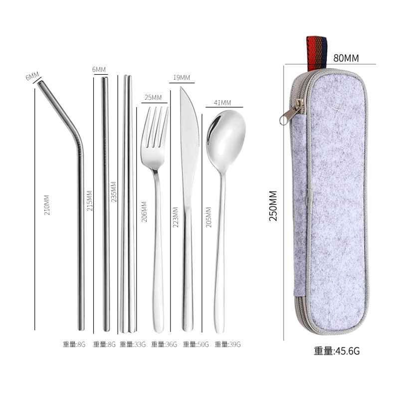 실버 세트 + 회색 지퍼백