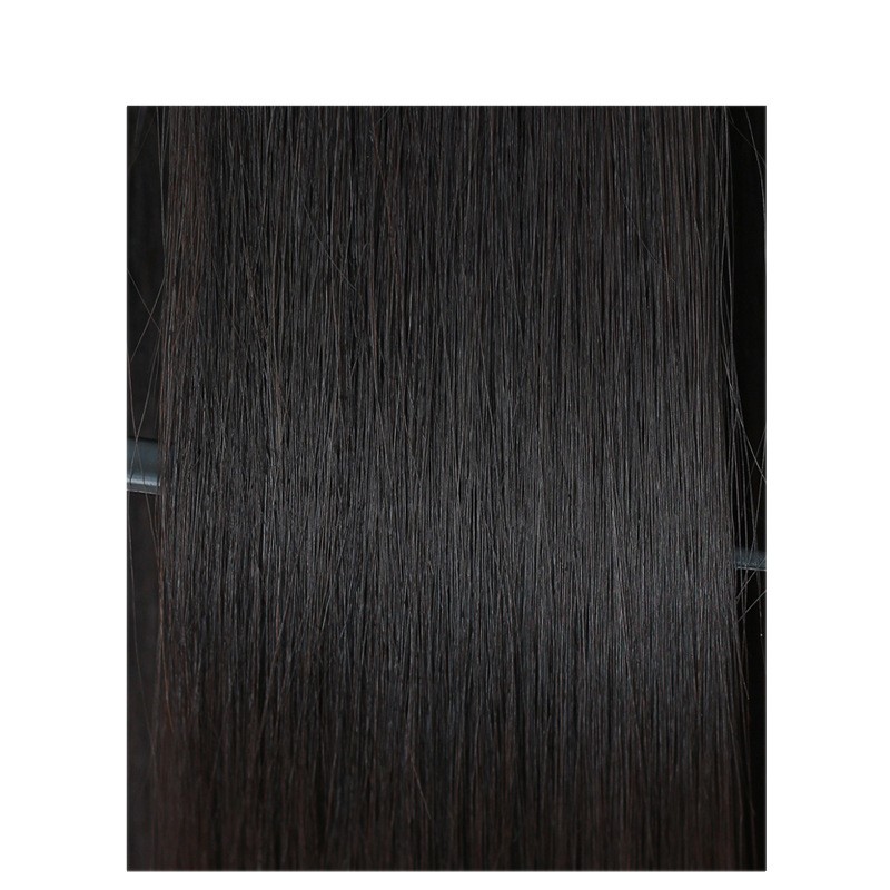Bo Bo cabeza peluca de moda aire rojo en línea Qi franja corta recta bobo imitación fibra química cubierta de cabeza transpirable natural