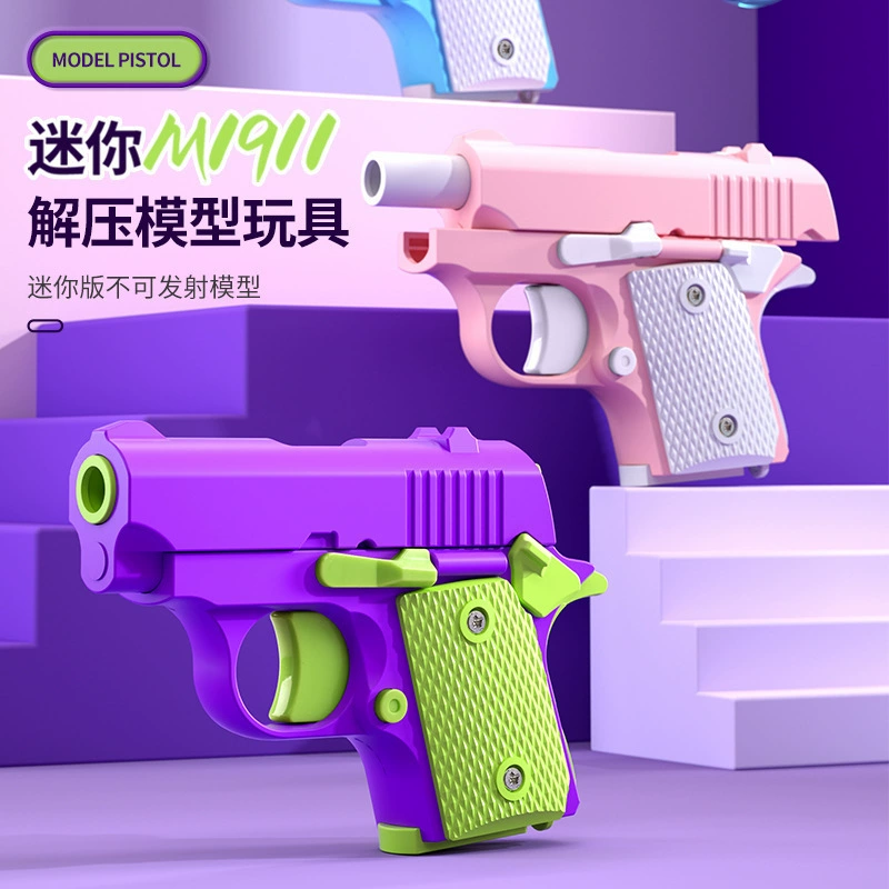 Маленький морковный реалистичный пистолет, игрушка, антистресс