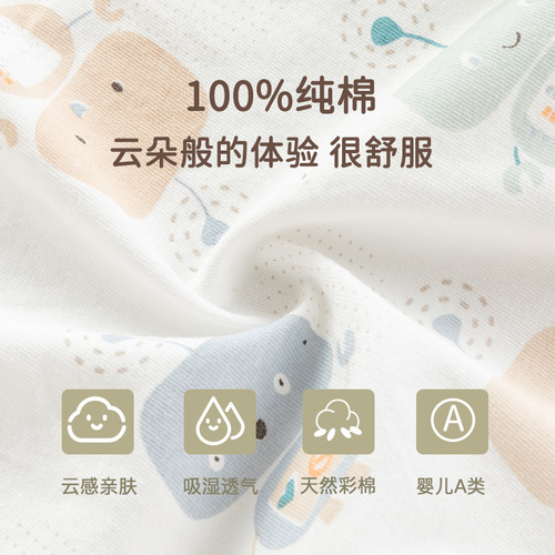 Children's spring and summer sun protection clothing, pure cotton coat, baby skin clothing, summer thin air-conditioning shirt, baby outing clothing
