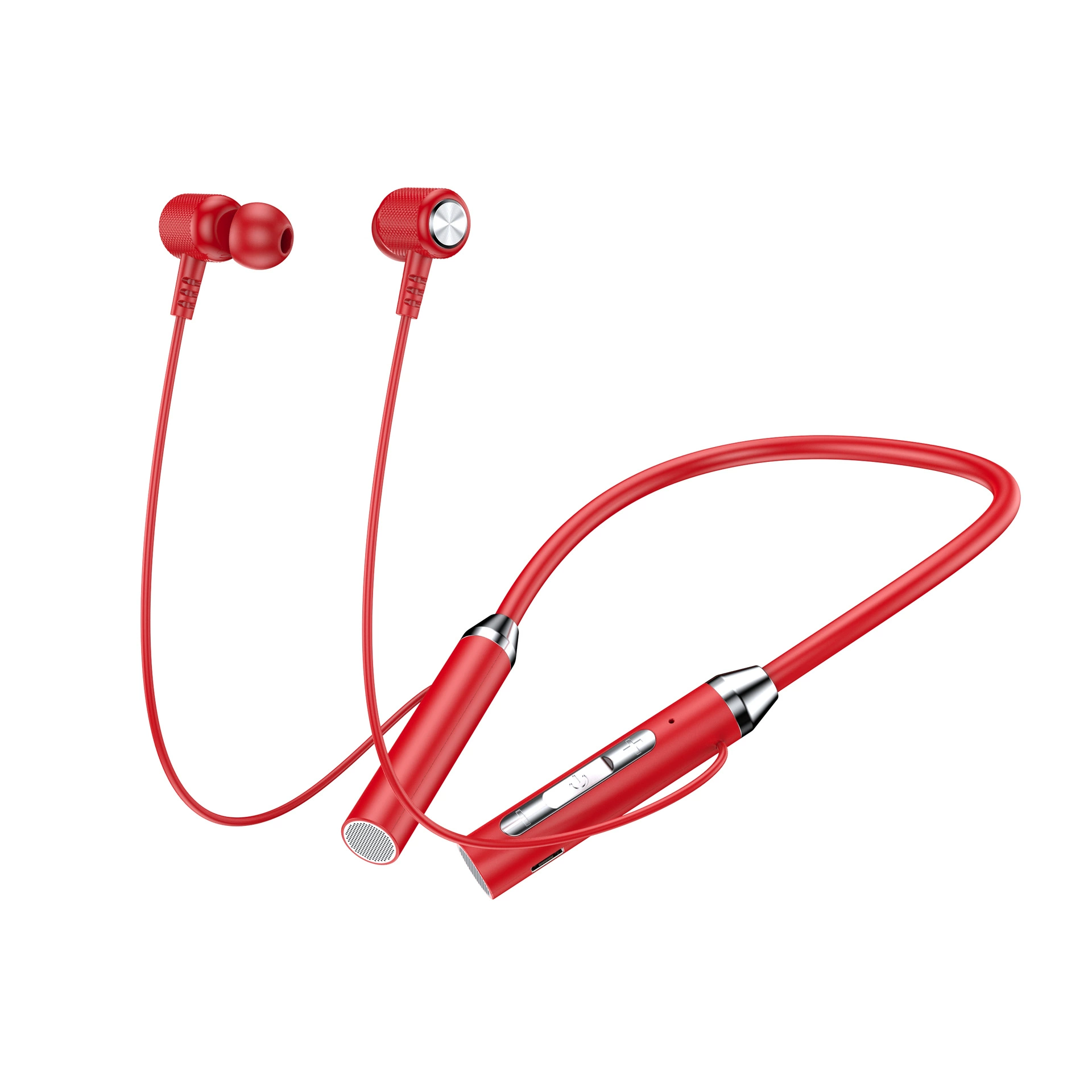 Новый подвесной на шею Bluetooth без проводов наушник с подвесной шеей, двойное ухо, вставное, с очень длинной автономной работой, подарок на заказ