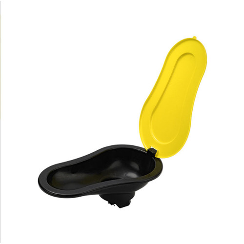 Temporary plastic toilet for renovation, disposable plastic toilet for construction site, simple odor-proof urinal, wholesale