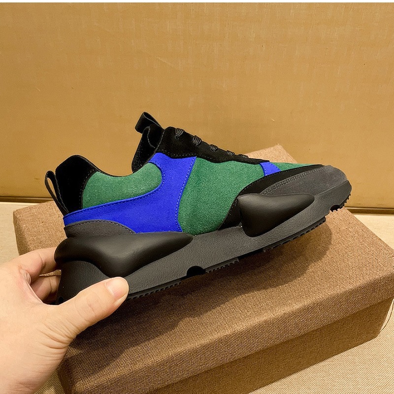 Herren Freizeitschuhe Aus Echtleder Atmungsaktive Sommersneaker_voghion.com