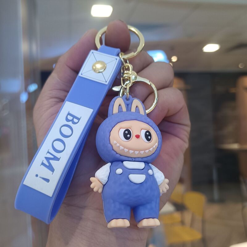 クリエイティブホットスタイルラブブキーホルダー漫画リトルシープペンダントおもちゃベビーグラバーかわいいキーチェーンリング卸売|undefined