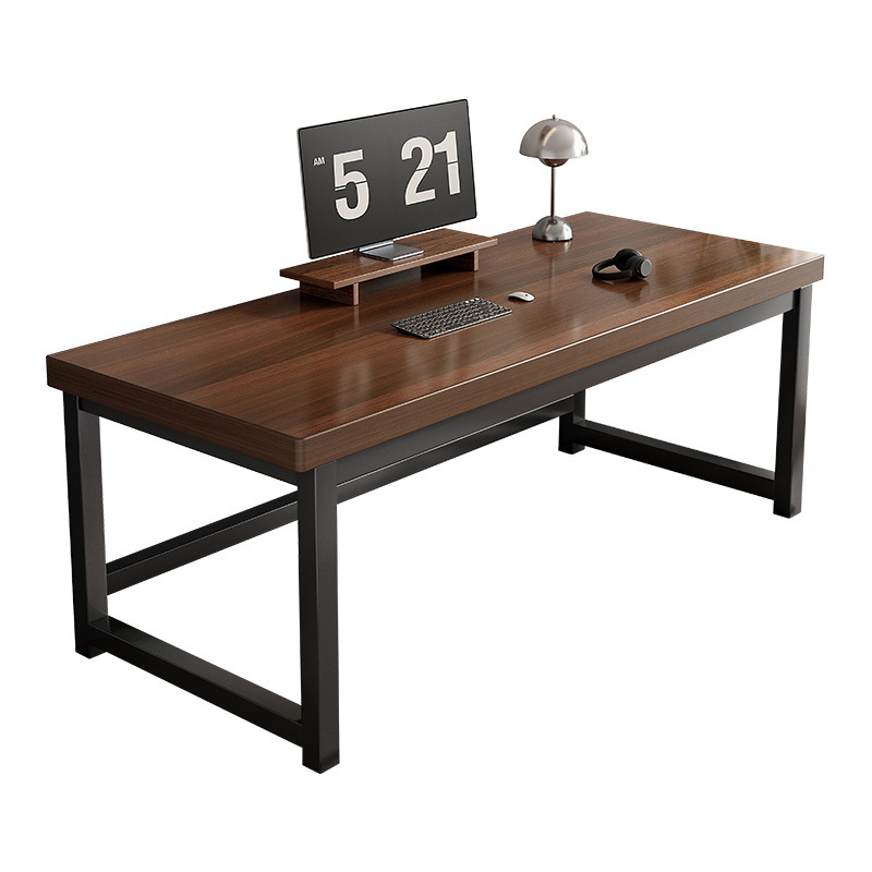 Escritorio de computadora de madera maciza Escritorio de deportes electrónicos Dormitorio Escritorio de oficina para el hogar Escritorio rectangular Mesa simple Banco de trabajo