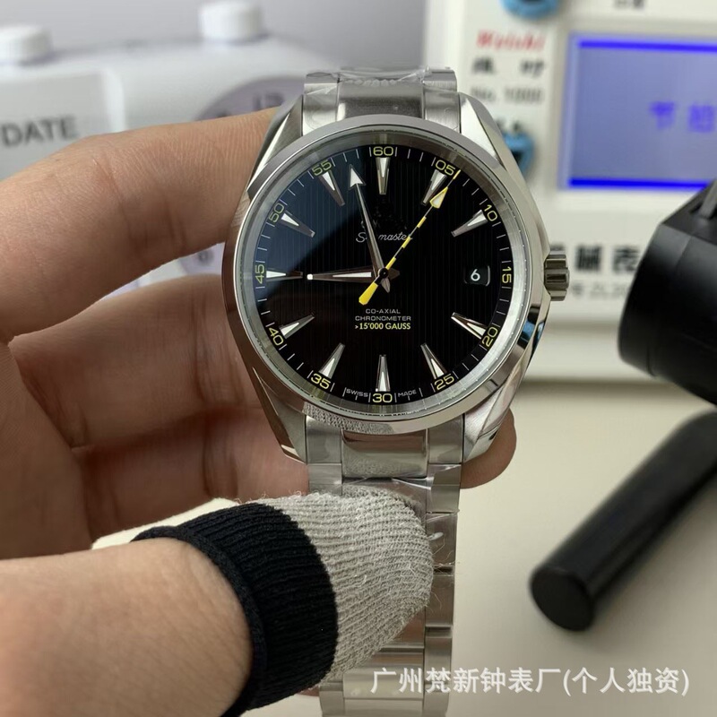 VS Factory Seahorse 150 Men's Mechanical Watch Fully Automatic Waterproof Luminous OM Speedmaster Mechanical Watch Factory Wholesale VS Factory Seahorse 150 Men's Mechanical Watch Fully Automatic Waterproof Luminous OM Speedmaster Mechanical Watch Factory Wholesale