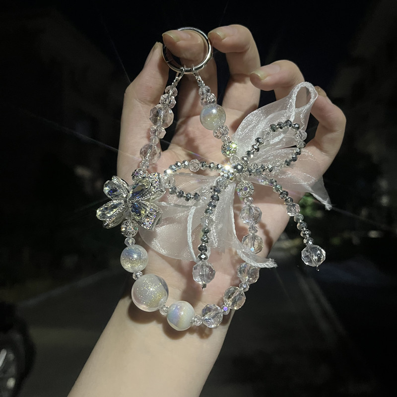 【设计师款】时运diy水晶手机挂链挂绳爆闪挂手腕高颜值手机挂链|undefined