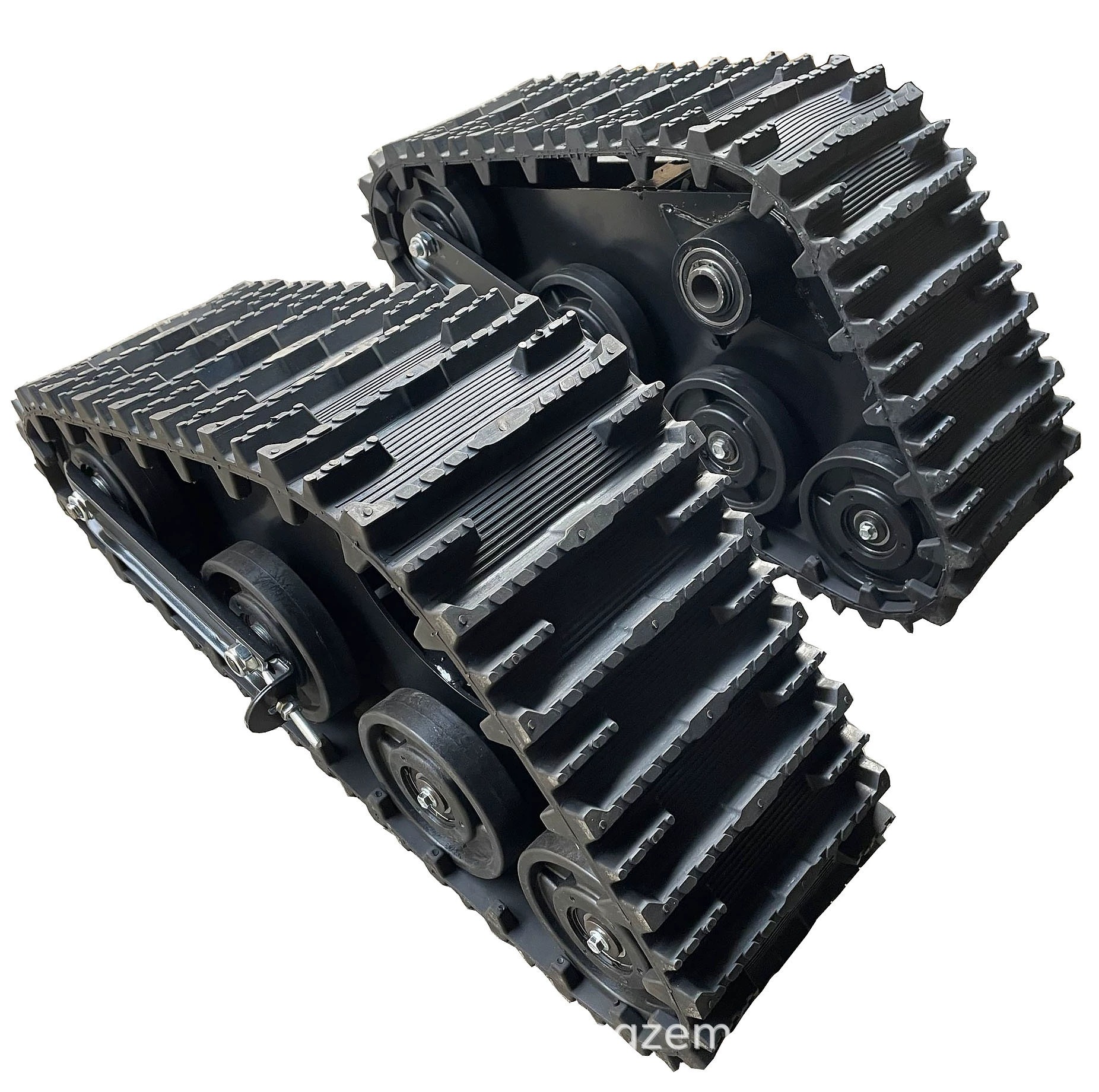 Модифицированный снегоход, четырехколесный квадроцикл, картинг, аксессуары для мотоциклов, гусеничное колесо, резиновая гусеница