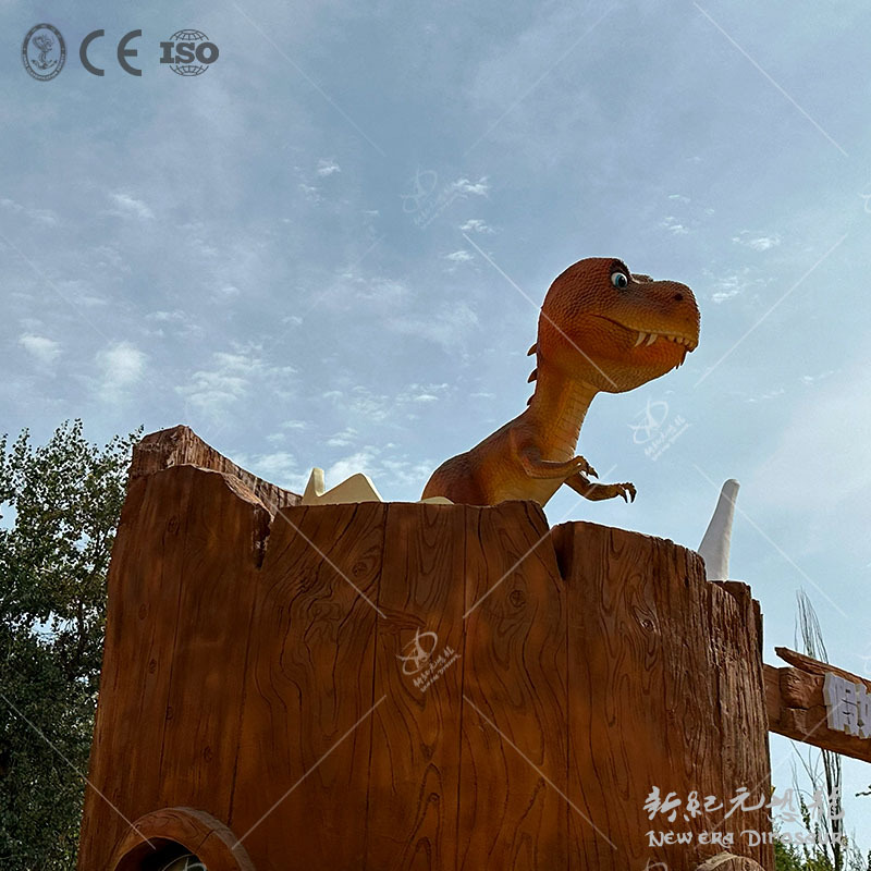 Modelo de simulación de animales gran dinosaurio decoración de simulación de dinosaurio de silicona escultura paisaje dinosaurio exhibición personalizada