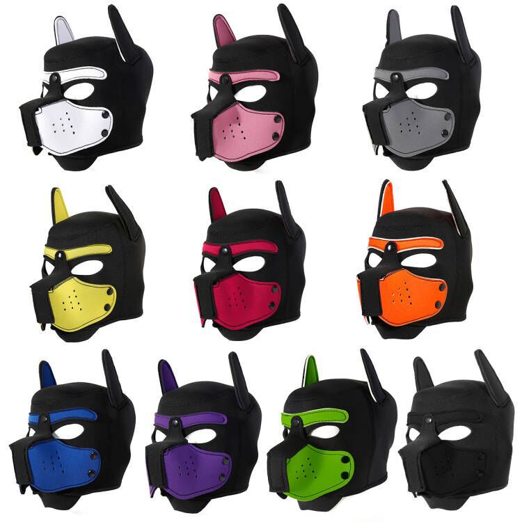 Sex Mask Dog Head Cover Adult Adjustment Sex Products Role Playing Nightclub Prom Mask Dress Up Play SM Props Sex Mask Dog Head Cover Adult Adjustment Sex Products Role Playing Nightclub Prom Mask Dress Up Play SM Props