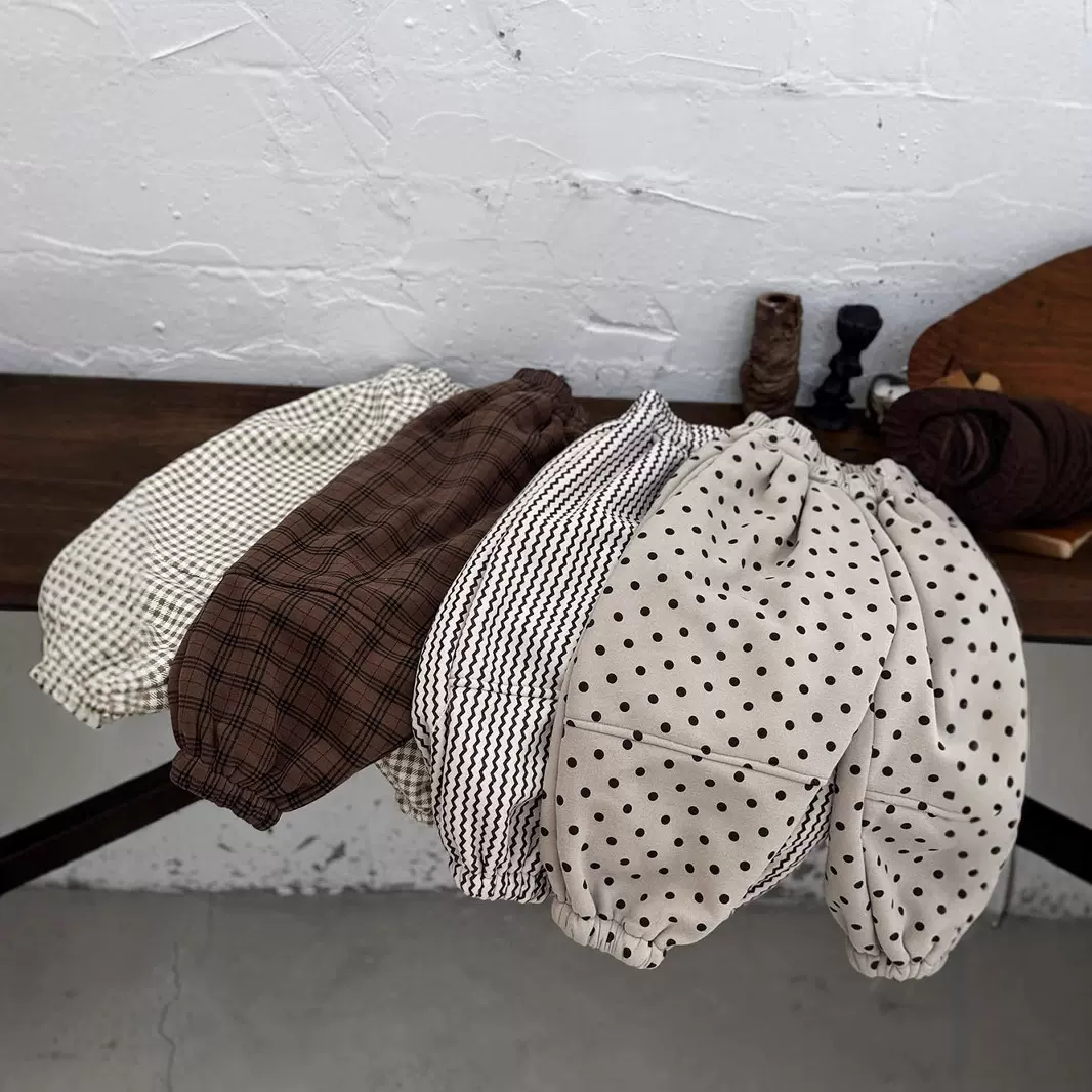 儿童加绒卫裤24年冬季新款韩版一体绒男女宝宝保暖休闲童裤82377