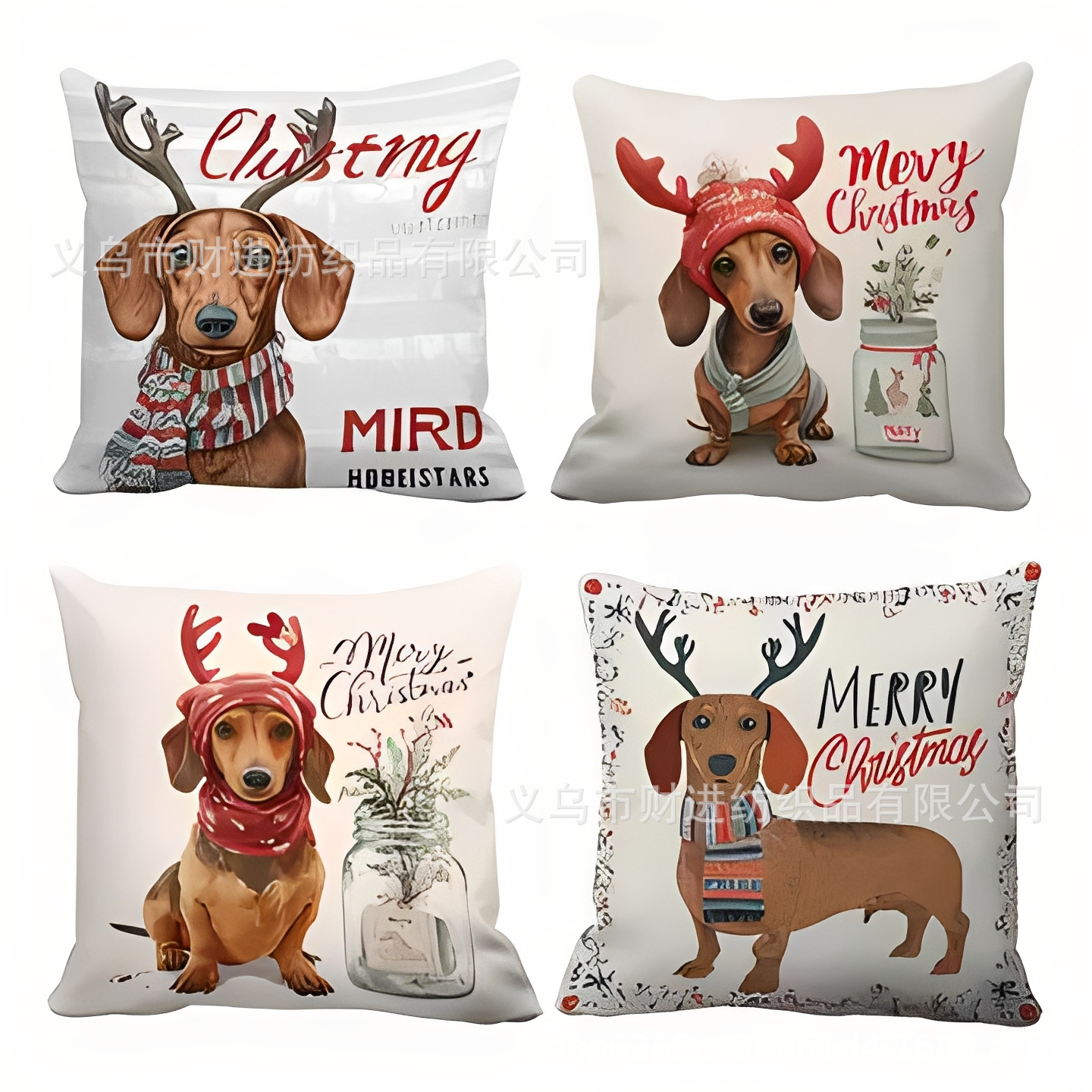 Transfronterizo Temu nueva combinación de Navidad abrazo funda de almohada Amazon casa sofá decoración cojín funda de almohada al por mayor image 30