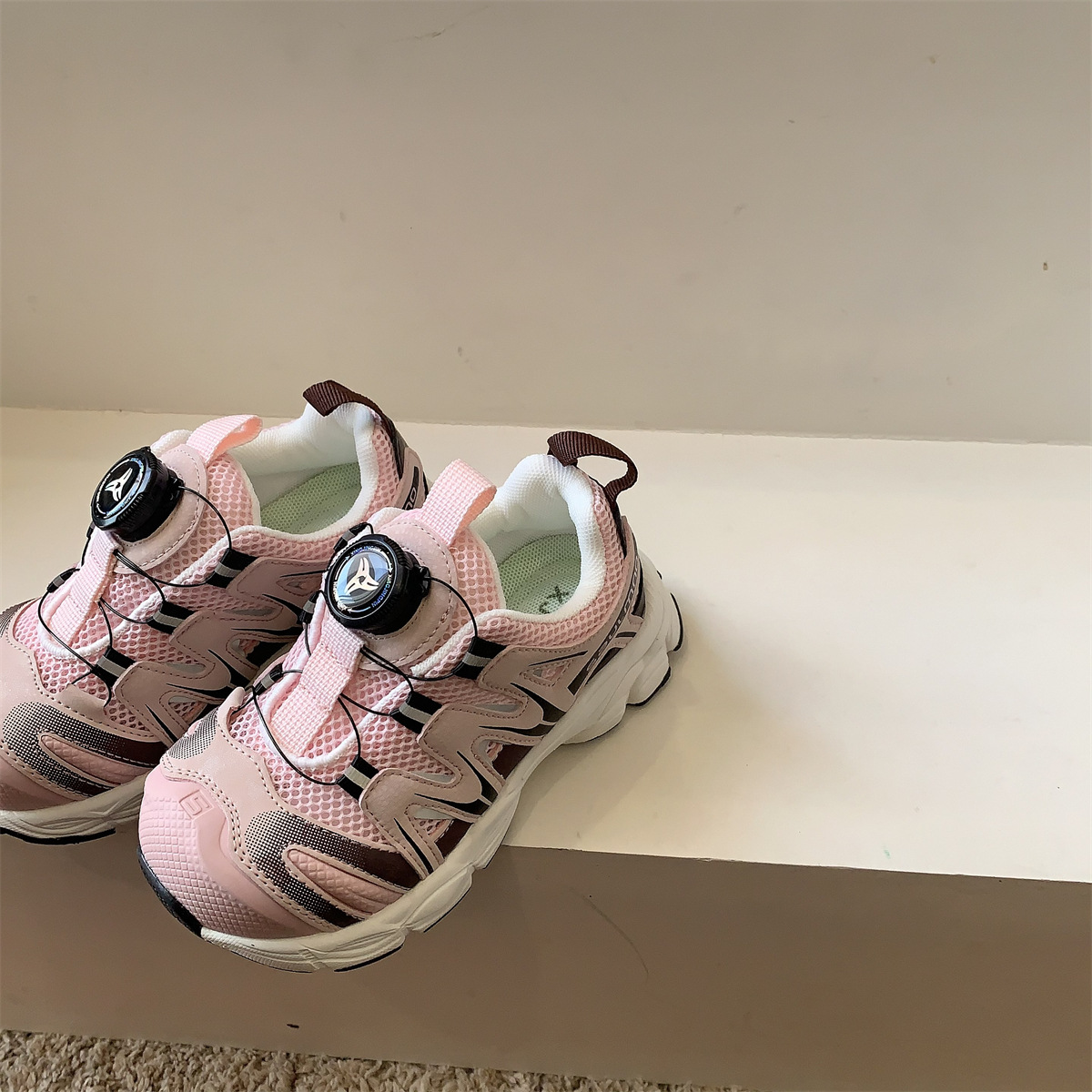 Zapatos de perilla primavera y verano zapatos para niños zapatos deportivos para niños zapatos para padres zapatos para niños zapatos de malla transpirable para bebés