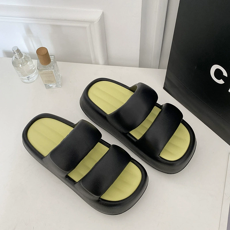 Summer high comfortable slippers platform, Korean style