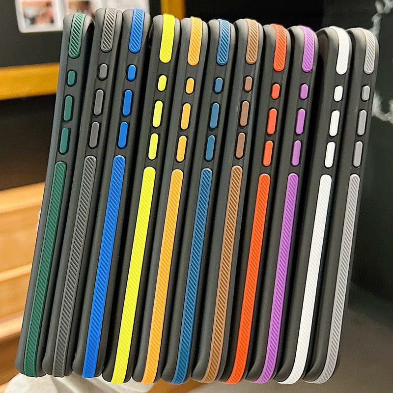 Apple, совместимый двухцветный чехол для телефона, iPhone 16, iPhone, 17 шт, 16 Pro Max, защита от падения, (跨-border торговля)