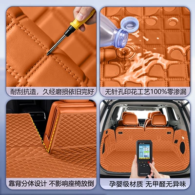 accessories, Wenjie M9 six-seater trunk Trunk Mat