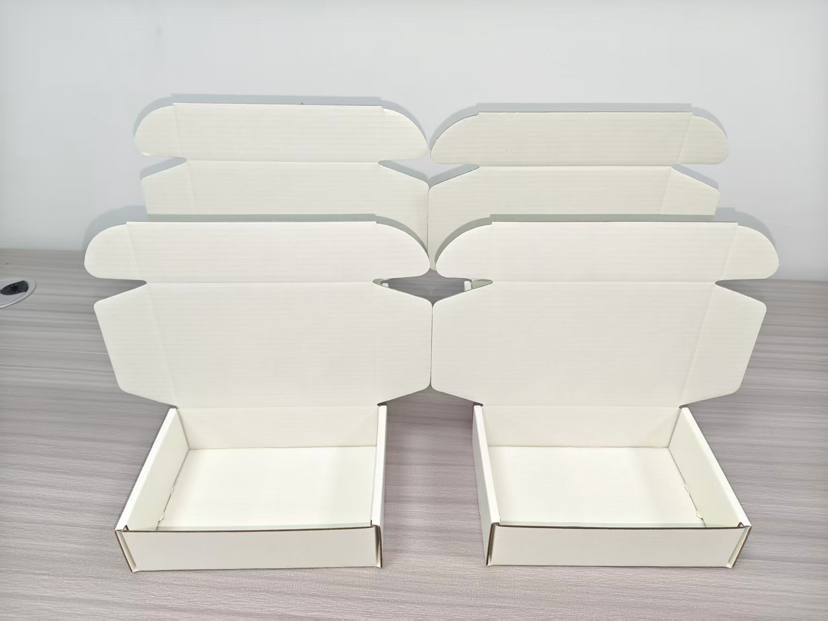 Caja de Avión Resistente Especial Shengda en Existencia, Caja para Joyería, Caja de Regalo para Uñas Postizas, Caja de Embalaje Exprés, Caja de Papel Plegable Rosa