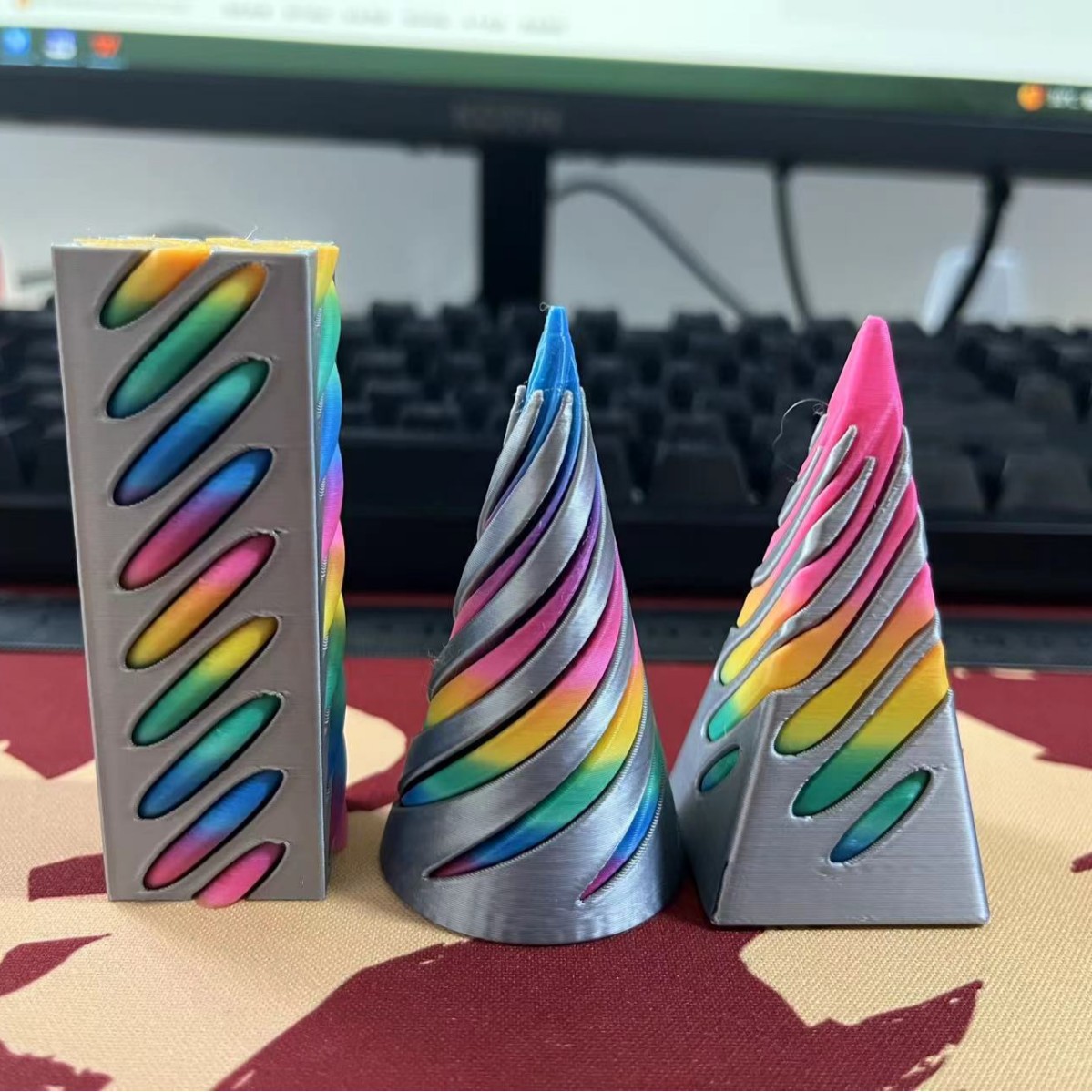 은회색 캔디 레인보우