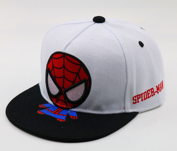 Spiderman a white / 50-54cm, adjustable