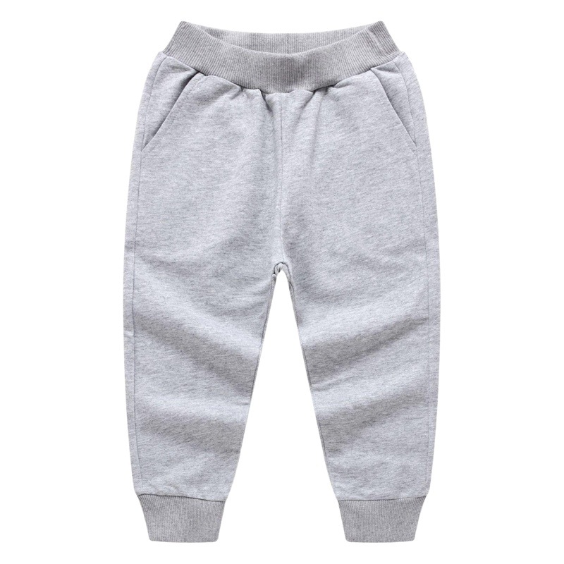 新しい男の子の春と秋の子供のスウェットパンツ韓国スタイルの純粋な綿のパンツ女の子のカジュアルパンツファッショナブルな子供服ドロップシッピング