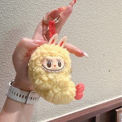 新品小炸虾情侣挂件抛洒娃娃机挂件可翻转包包挂件钥匙扣挂件批发
