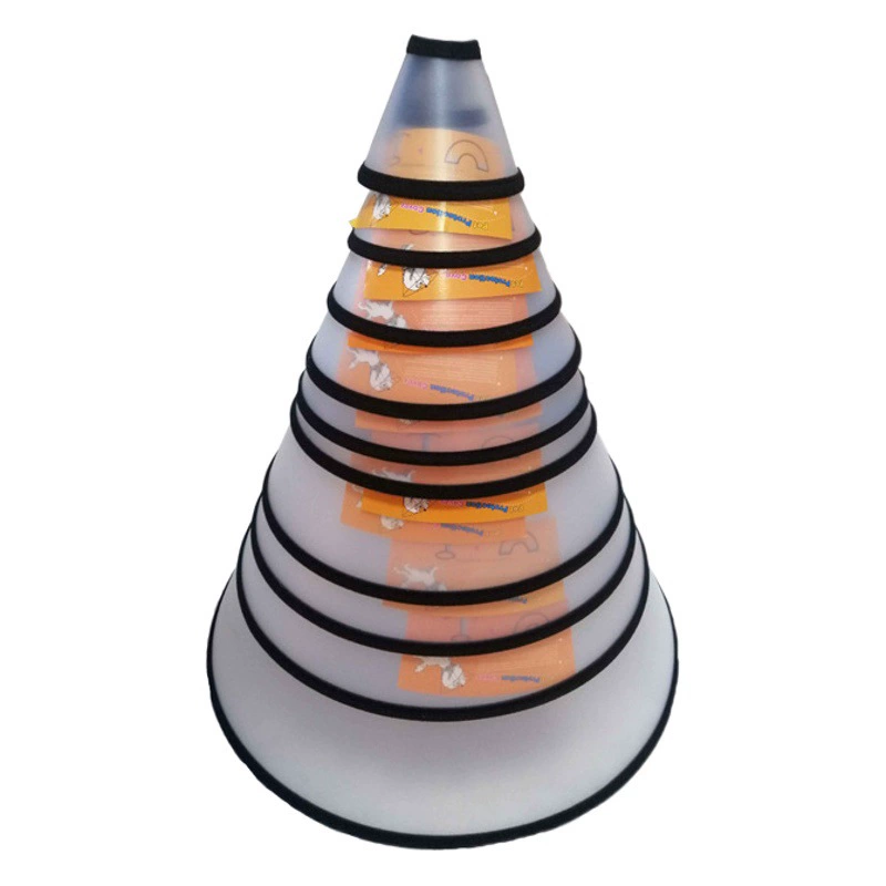 Ошейник для домашних животных Кошки и собаки универсальный простой послеоперационный защитный чехол от укуса Регулируемый многофункциональный круг Элизабет оптом