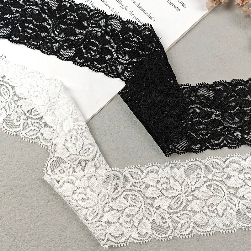 encaje elástico de amoniaco de encaje 6.5CM pequeña ropa interior de encaje de chicas calcetines de barco accesorios de ropa lotes de stock