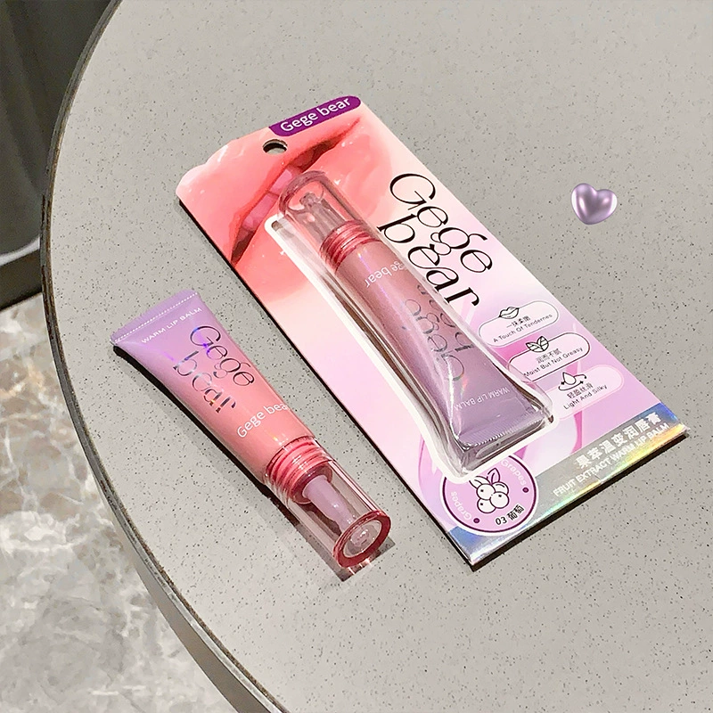 Классическая помада Gege Bear Fruit Lipstick Lipstick Slimped Naturally Light Scholars Easy Scholars просты в использовании студентам по доступной цене