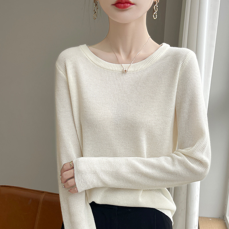 autumn woolen base body-friendly sweater
