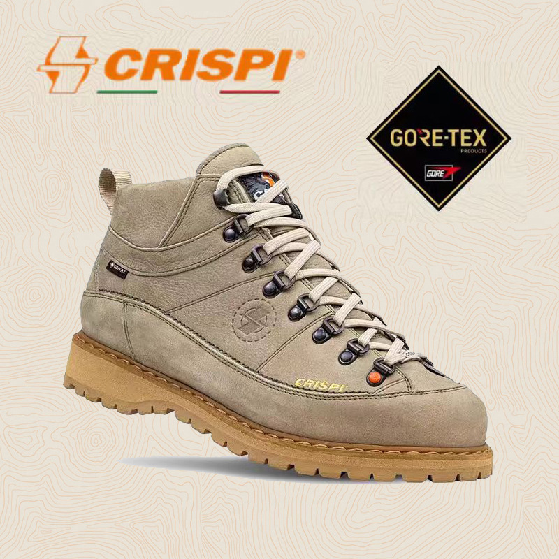 Morogo CRISPI new leather GORE-TEX waterproof outdoor hiking shoes vibam non-slip wear-resistant mountaineering Morogo CRISPI new leather GORE-TEX waterproof outdoor hiking shoes vibam non-slip wear-resistant mountaineering