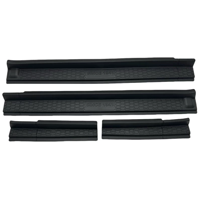 Dekorativ pedal başlıqları Wrangler door sill bar