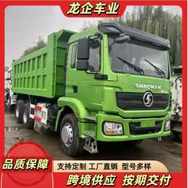 跨境中亚非洲德龙F3000自卸车375马力H3000翻斗车渣土工程运输车