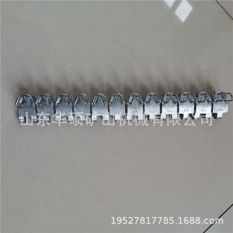 华硕运输带扣高强度输送带接头8-1012-14 皮带卡矿用皮带机皮带扣