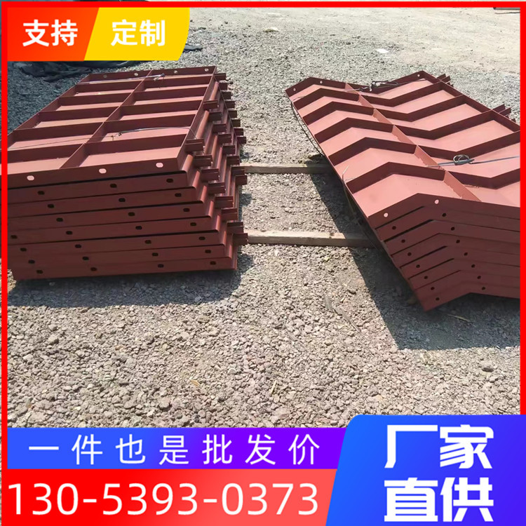 临沂防撞墙模板公路防撞护栏模具厂家公路防撞墙混凝土模板安装