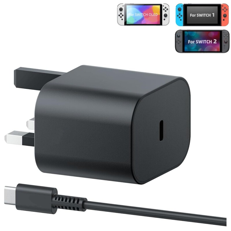 20V3A适用任天堂SWITCH2游戏机电源60W欧美英规日韩NS2充电器|undefined