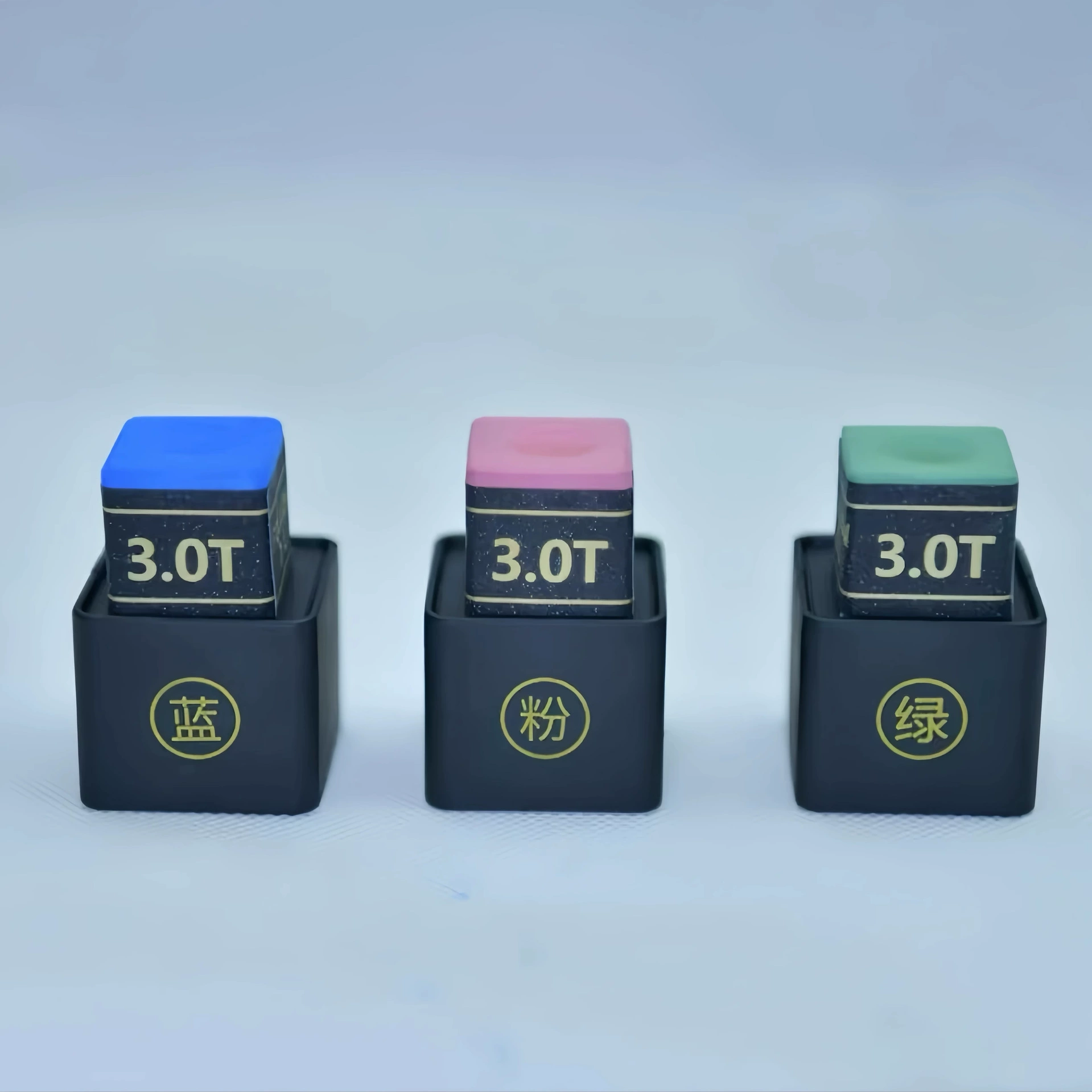 Yude Lu 3.0T Шоколадный порошок Live Room Та же модель Big Shark Бильярдный кий Medium Eight Снукер на масляной основе Сухой нейтральный