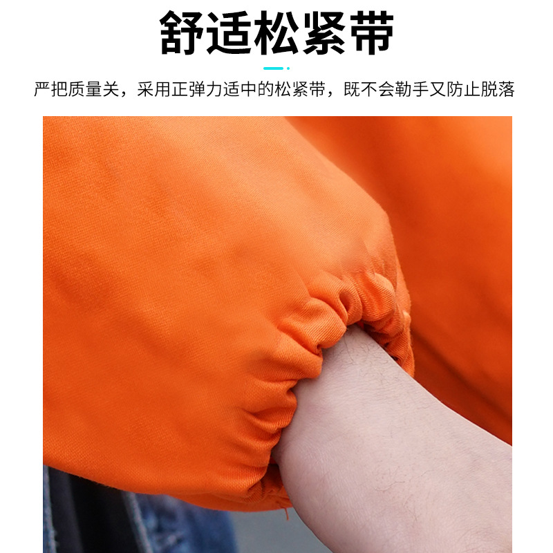 Soldadura eléctrica resistente a la llama manga resistente a quemaduras aislamiento térmico resistente al desgaste manga de protección de alta temperatura corte en seco pulido manga de soldador a prueba de chispas